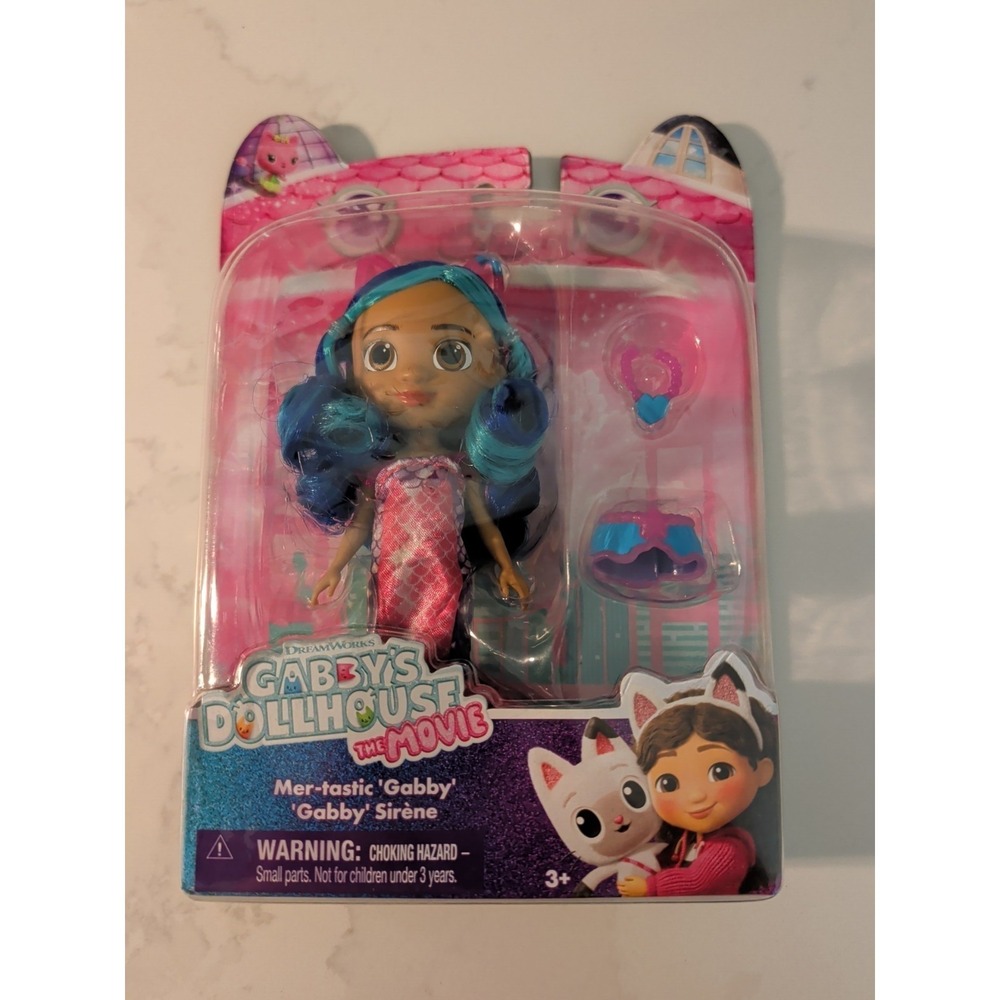 Gabby's Dollhouse The Movie Mer-tastic Gabby Mermaid Doll & Accessories 6074331